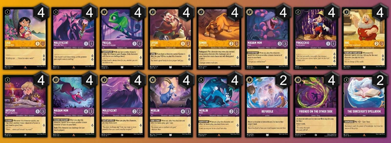 Decklist Ambra Ametista Hyper Aggro